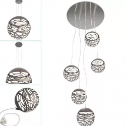 Kelly Metallic Lamps Collection Studio italia 3D model