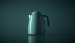 Kettle and Mixer 3D model
