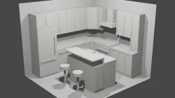 Kitchen 3D model