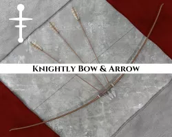 Knightly Bow and Arrow 3D model