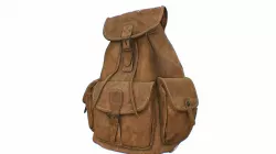 Leather Backpack Low-poly  3D model