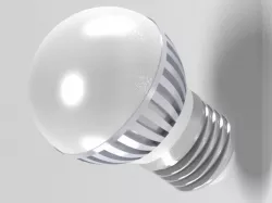 led light bulb 3D model