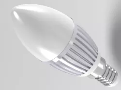 led light bulb 3D model