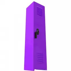 Locker Purple 3D model