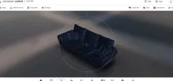 low poly ar vr game ready couch Low-poly  3D model