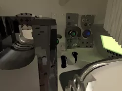 M1 Abrams interior 3D model