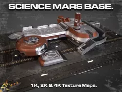 MARS BASE 3D model