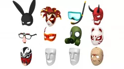 Mask Pack  3D model