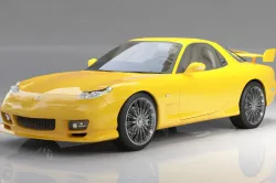 Mazda RX-7 Spirit Yellow 3D model