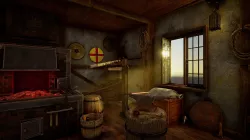 Medieval forge Low-poly  3D model