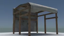 Medieval Tent  3D model
