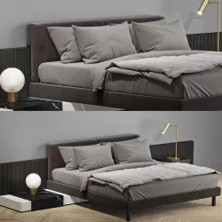 Meridiani Cliff bed 3D model