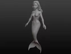 Mermaid 3D model