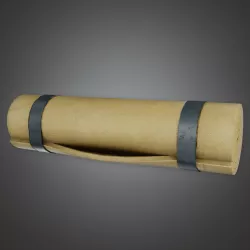 Military Barracks Bed Roll - MLT - PBR Game Ready Low-poly  3D model