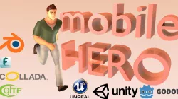 Mobile Hero Updated to V2 - Now PBR Low-poly  3D model