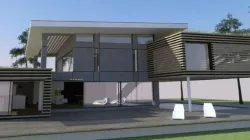 Modern house 3D model