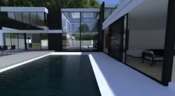 Modern house 3D model