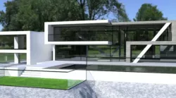 Modern house 3D model