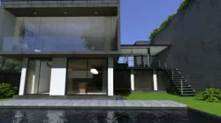 Modern house 3D model