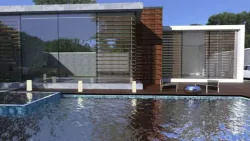 Modern house 3D model