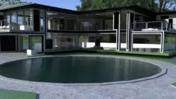 Modern house 3D model