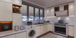 Modern Kitchen 3D model