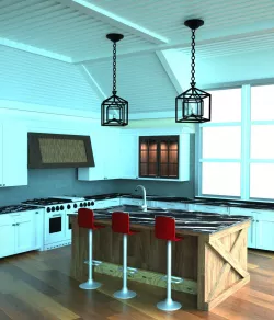 Modern Kitchen 3D model