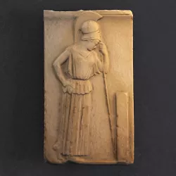 Mourning Athena relief Acropolis Museum 3D model