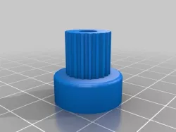 My Customized Parametric pulley - lots of tooth profiles