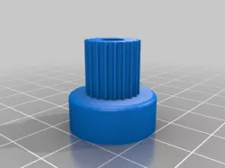 My Customized Parametric pulley - lots of tooth profiles