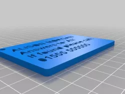 Name tag