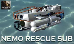 NEMO rescue sub 3D model