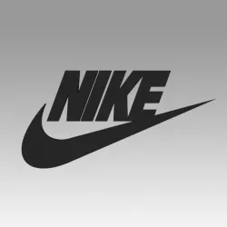 Nike logo 3D model