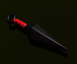 Ninja knife 3D model