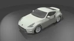 Nissan 370z nismo Low-poly  3D model