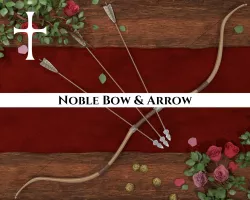 Noble Bow and Arrow 3D model