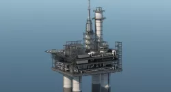 Oil Platform 3D model