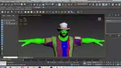 org in a hat Low-poly  3D model