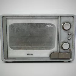 Oven - Nardelli Calabria Dirty Low-poly  3D model
