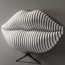 parametric lips 3D model