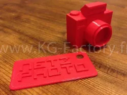 Photo Camera KeyChain