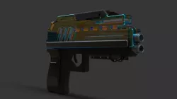 pistol 3D model