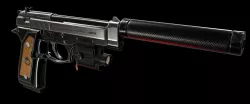 Pistol Beretta 92 Low-poly  3D model