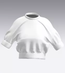 Pocket clothes top women cloth 3D model