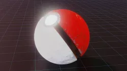 Pokeball 3D model