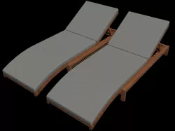 Pool Chair 3D model