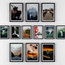 Posters - nature 3D model