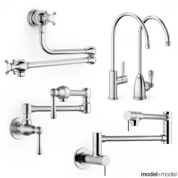 Pot fillers and filter taps 3D model