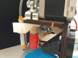 PrintrBot Simple autoleveling probe mount