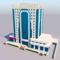  Public Prosecution Low-poly  3D model